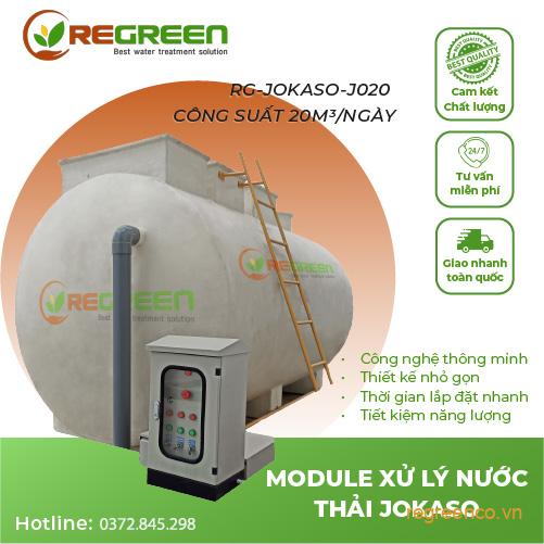J020 Hệ thống xử lý nước thải Johkasou