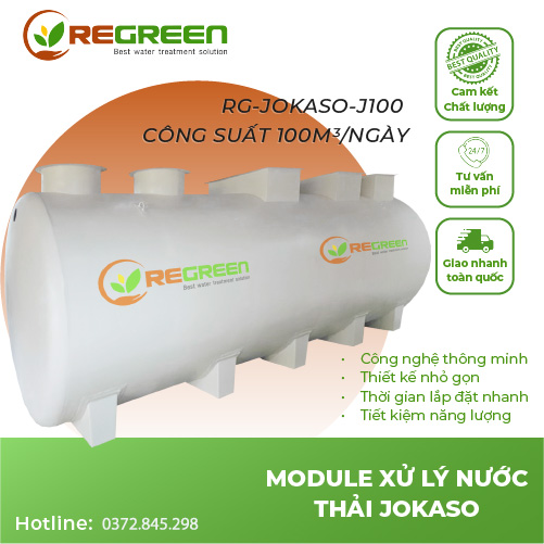 J100 Hệ thống xử lý nước thải Johkasou