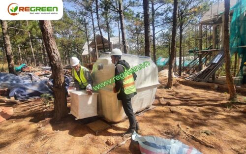 DỰ ÁN XỬ LÝ NƯỚC THẢI KHU NGHỈ DƯỠNG