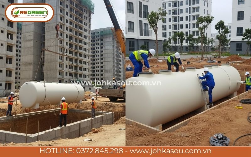 Module hệ thống xử lý nước thải tại nguồn Jokaso chính hãng