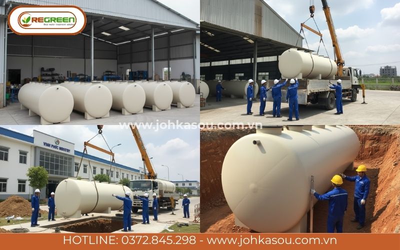 Hệ thống xử lý nước thải tại nguồn công suất lớn