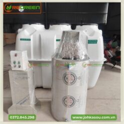 Bể tự hoại composite 2m3 hàng có sẵn