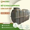 Bể tự hoại composite 3m3 chính hãng Johkasou