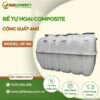 Bể tự hoại composite 4m3 model SF-04 chính hãng